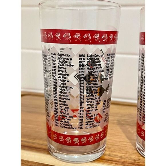 Kentucky Derby 2003 Cocktail Glasses (2) - Picture 6 of 6